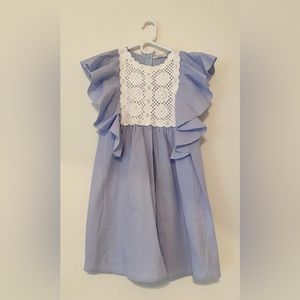 Blue kids dress